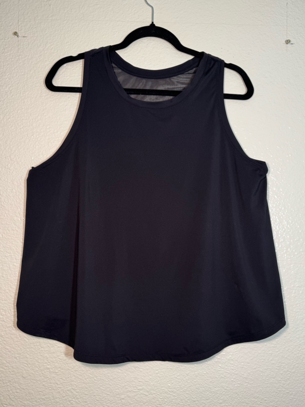 all in motion Black Women's Athletic Tank Top mesh back